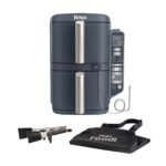 Ninja™ Double Stack XL 2-Level Air Fryer with Smart Cook System 9.5L Cyber Space SL451UKCYD