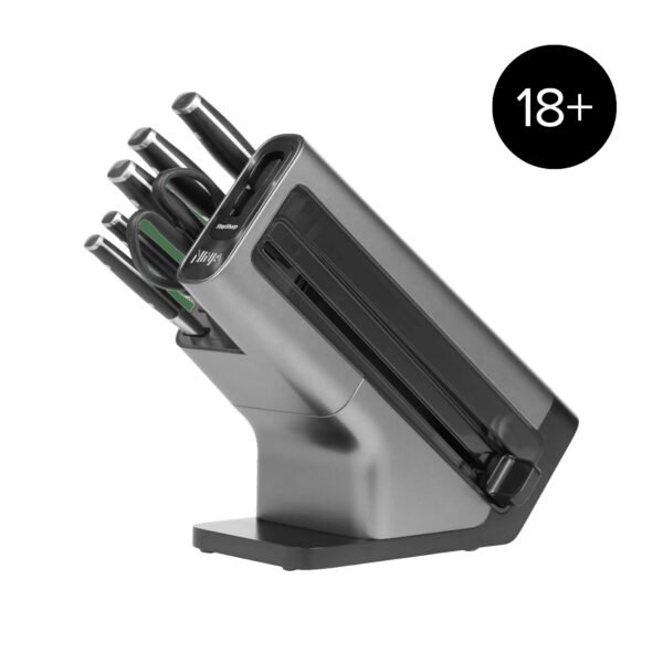 Ninja™ Foodi StaySharp Knife Block with Integrated Sharpener 6-Piece Set [K32006UK]