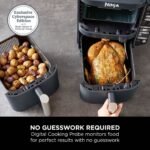 Ninja™ Double Stack XL 2-Level Air Fryer with Smart Cook System 9.5L Cyber Space SL451UKCYD - Image 2