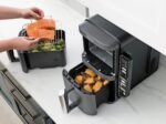 Ninja™ Double Stack XL 2-Level Air Fryer with Smart Cook System 9.5L Cyber Space SL451UKCYD - Image 3
