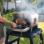 Ninja™ Woodfire Outdoor Oven, Artisan Pizza Maker and BBQ Smoker with Stand & Cover - Image 3