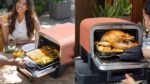 Ninja™ Woodfire Outdoor Oven, Artisan Pizza Maker and BBQ Smoker with Stand & Cover - Image 5