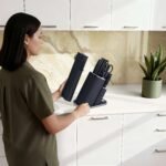Ninja™ StaySharp 13-Piece Knife Block Set & Removable Sharpener - Stone Gold - Image 5