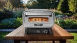 Ninja™ Artisan Electric Outdoor Pizza Oven & Air Fryer – British Racing Green MO201UKDB - Image 9